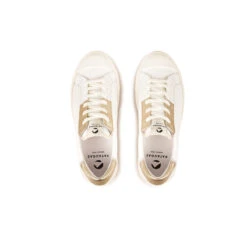 Pataugas ARAN/M F2H BLANC/DORÉ -Pataugas BASKET FEMME ARAN M F2H BLANC DORE 6