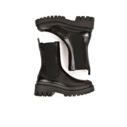Pataugas AINOA CH/GR F4I NOIR -Pataugas BOOTS FEMME AINOA CH GR F4I NOIR 628454 850 6