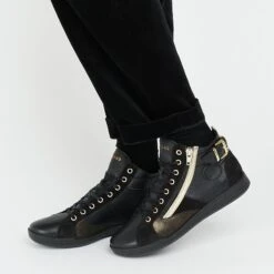 Meilleures ventes -Pataugas PALME 628270946 NOIR DORE